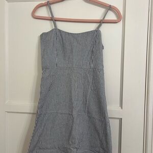 Striped Navy Dress